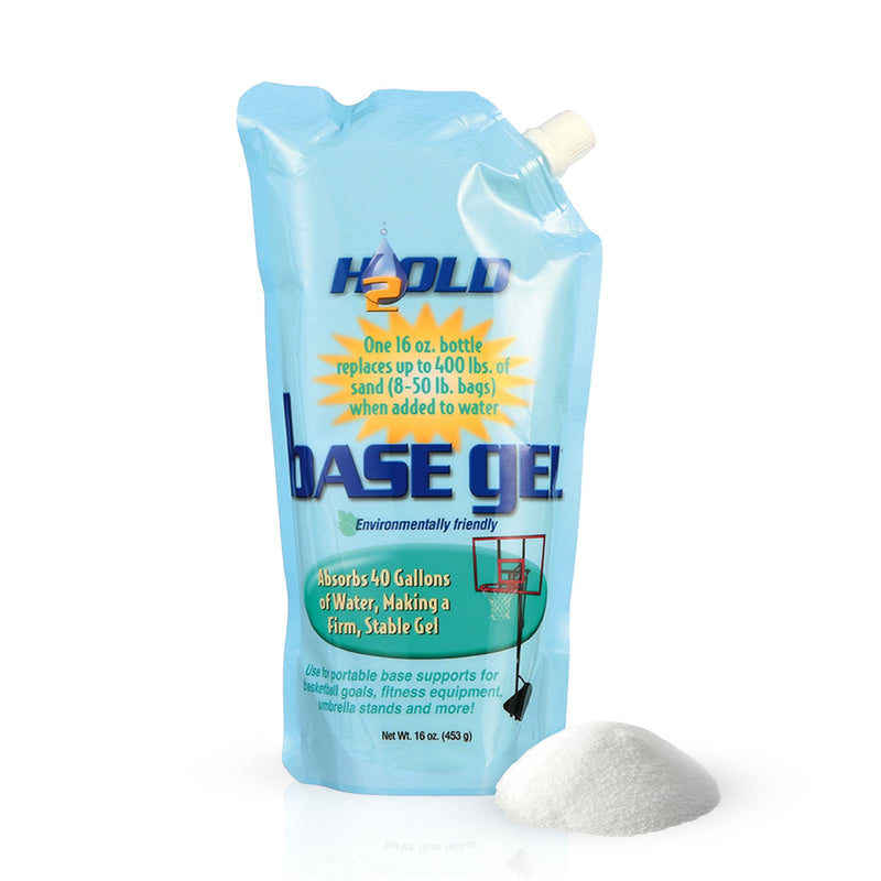 H2OLD Absorbent Polymer Base Gel, Absorbs 40 Gallons of Water, 16-oz W0
