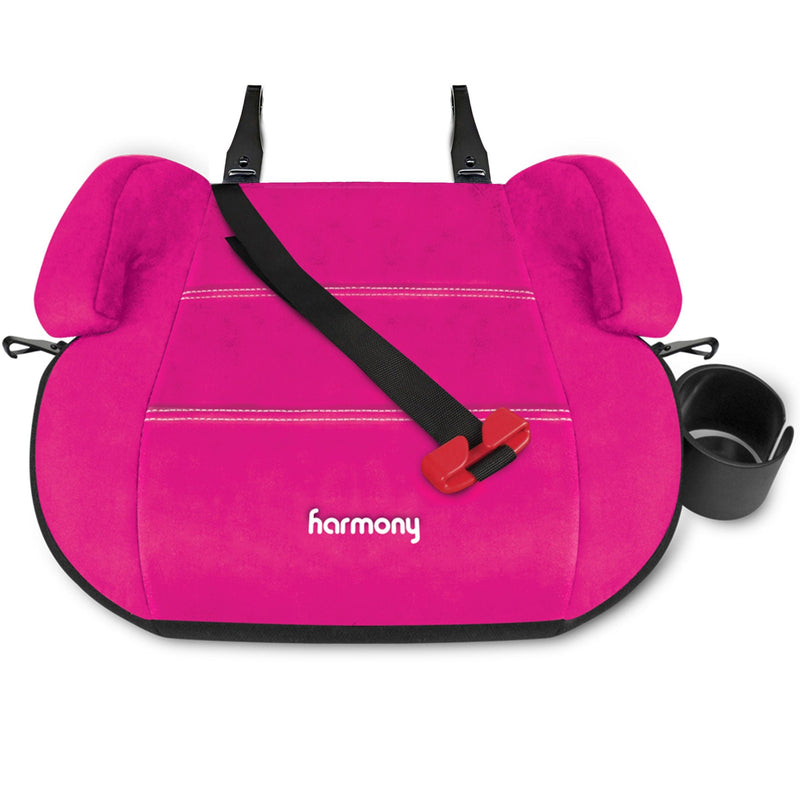 Harmony Backless Booster Elite, Fits Kids 34–57-in Tall, Pink A1