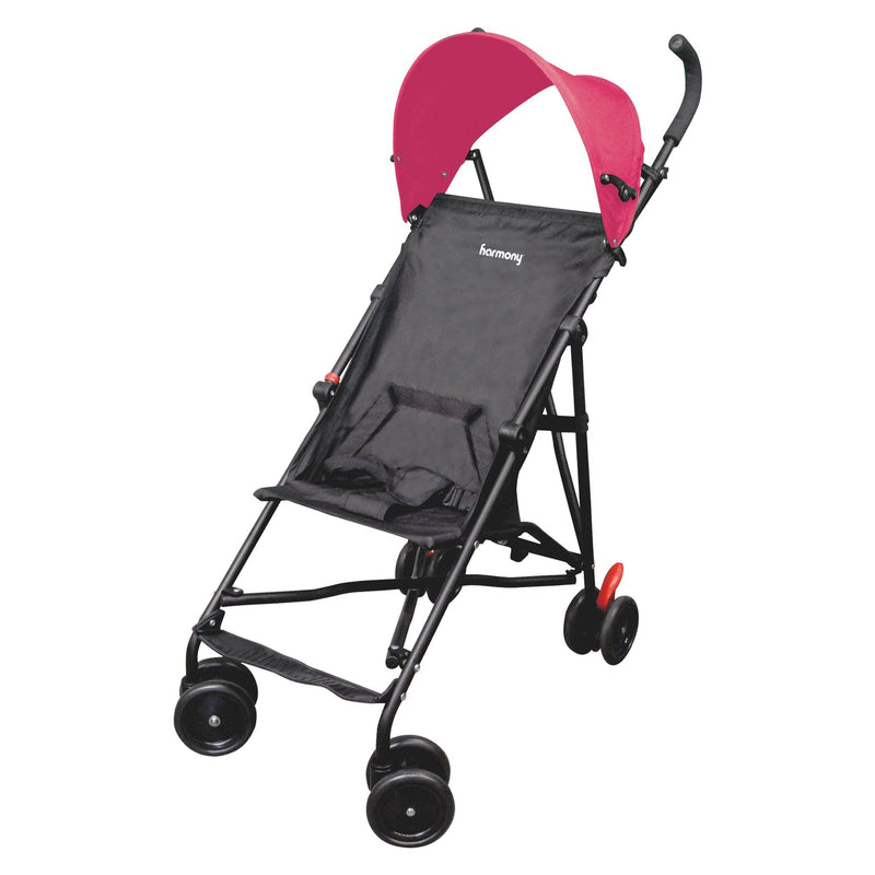 Harmony Litewave Umbrella Stroller, Pink Canopy J4