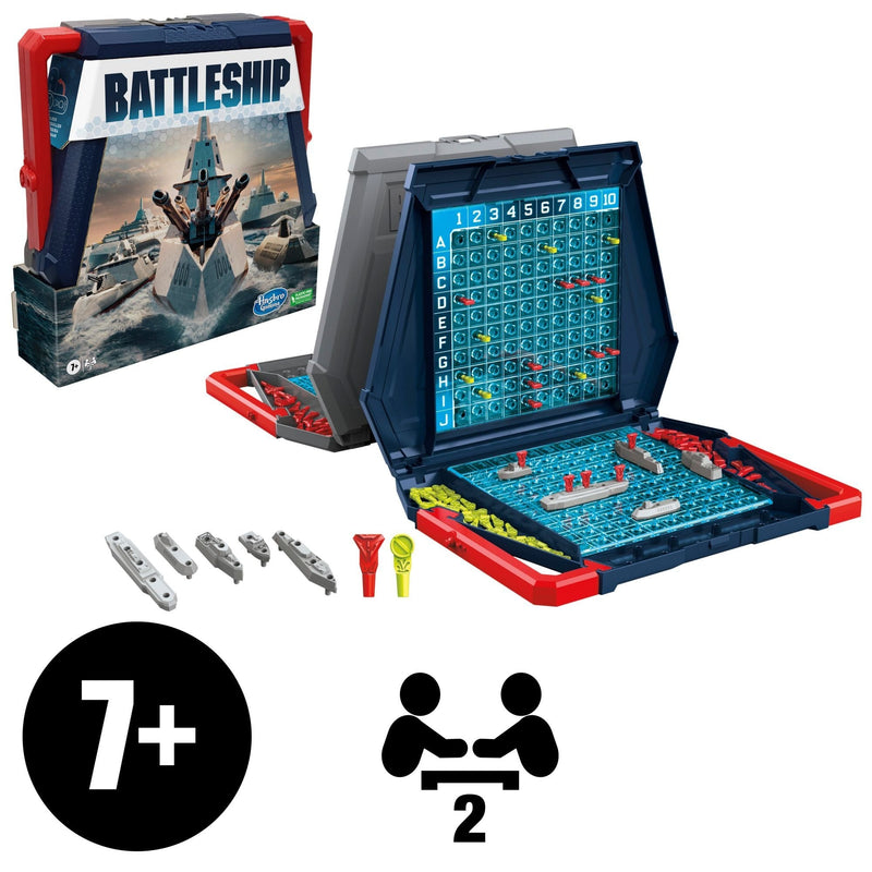Hasbro Games Battleship Classic Board Game, Strategy Game for Kids, Age 7+ I6