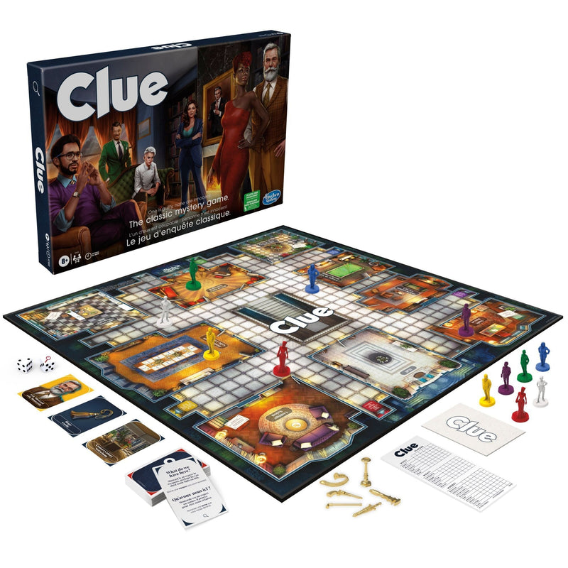 Hasbro Games Clue Classic Mystery Board Game, Ages 8+ K6