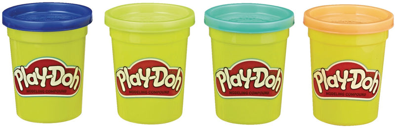 Hasbro Play-Doh Modeling Compound Creative Toy for Toddlers, Assorted 4 pk, Ages 2+ L5