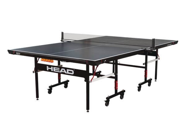 Head Summit Foldable Pong Table Tennis with Net & Built-In Storage V7