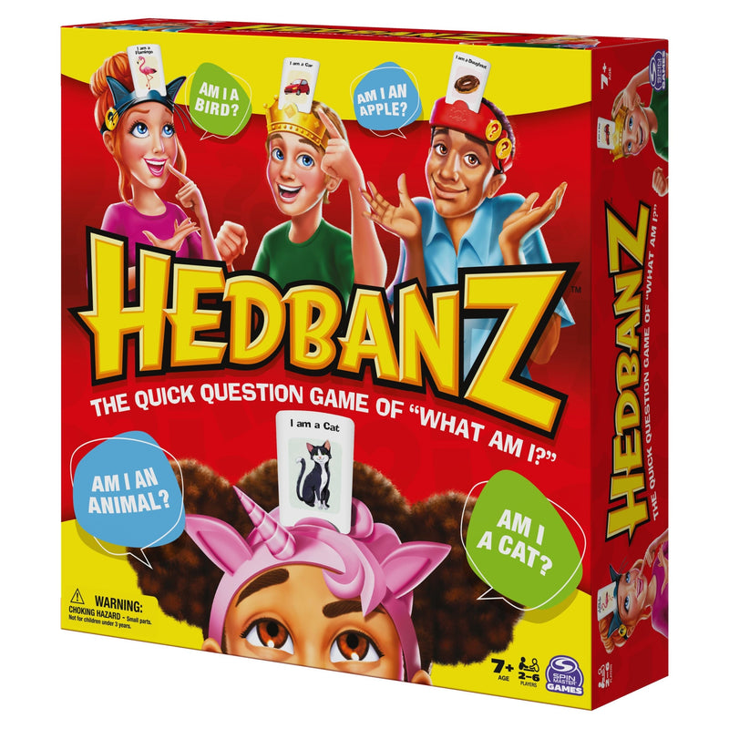 Hedbanz 2nd Edition Picture Guessing Board Game, Ages 7+ U4