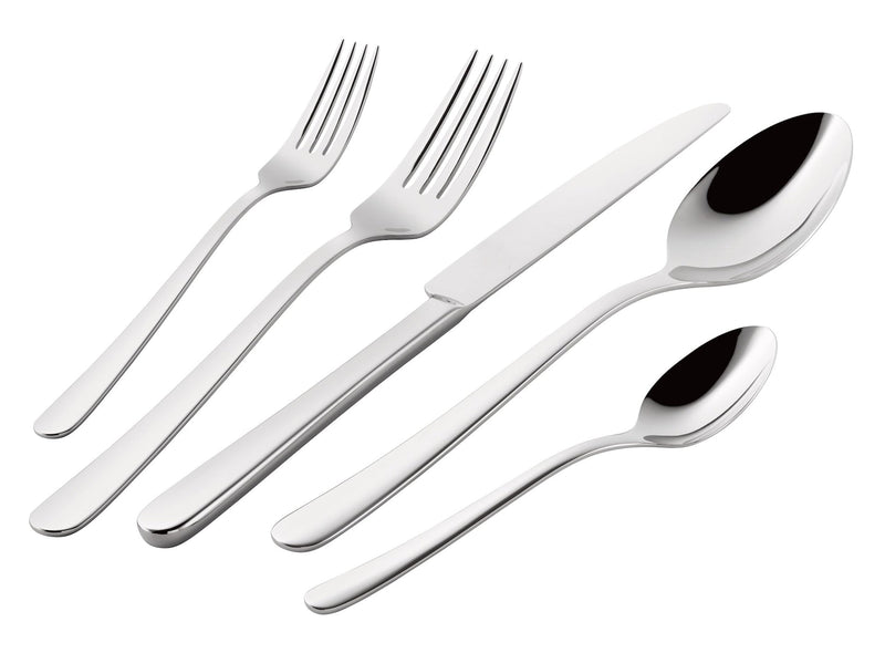 Henckels Julietta Flatware Set, Serves 12, 62-pc, Dishwasher Safe W2