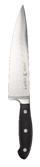 Henckels Stainless Steel Fine Edge Forged Chef's Knife, Ergonomic Grip, 8-in V4