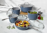 Heritage The Rock O Naturel Ceramic Non-Stick Cookset, 10-pc