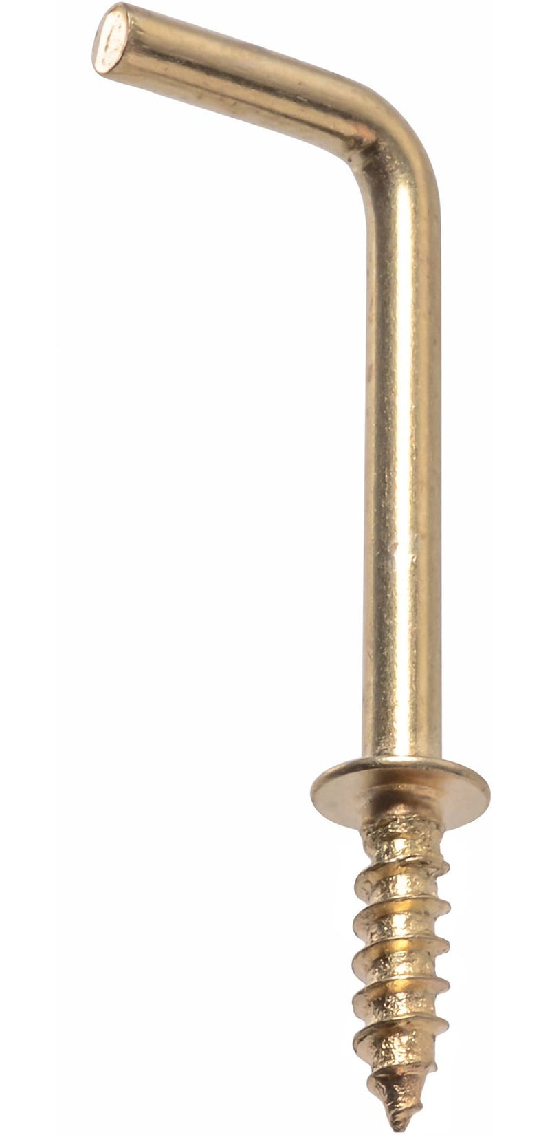 Hillman Brass-Plated Light Duty Square Hooks, 1-in X8