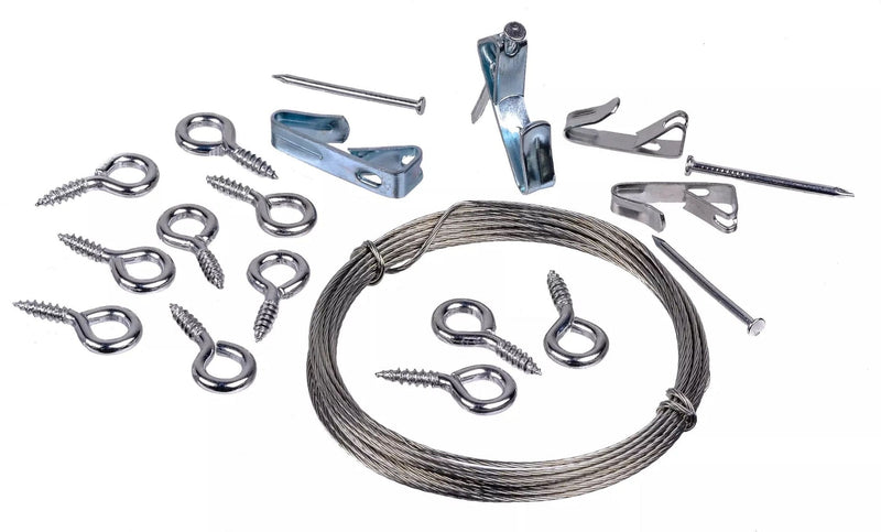 Hillman Hanging Kit, Reusable, 30-lb Capacity N4