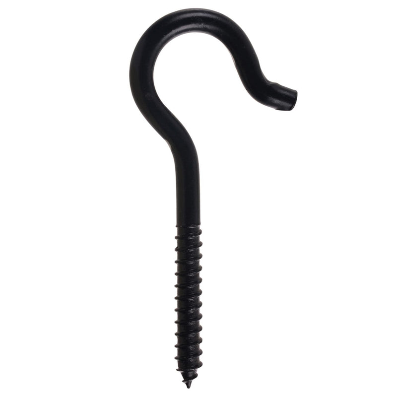 Hillman Screw Hook, 4-7/16-in, Black E2