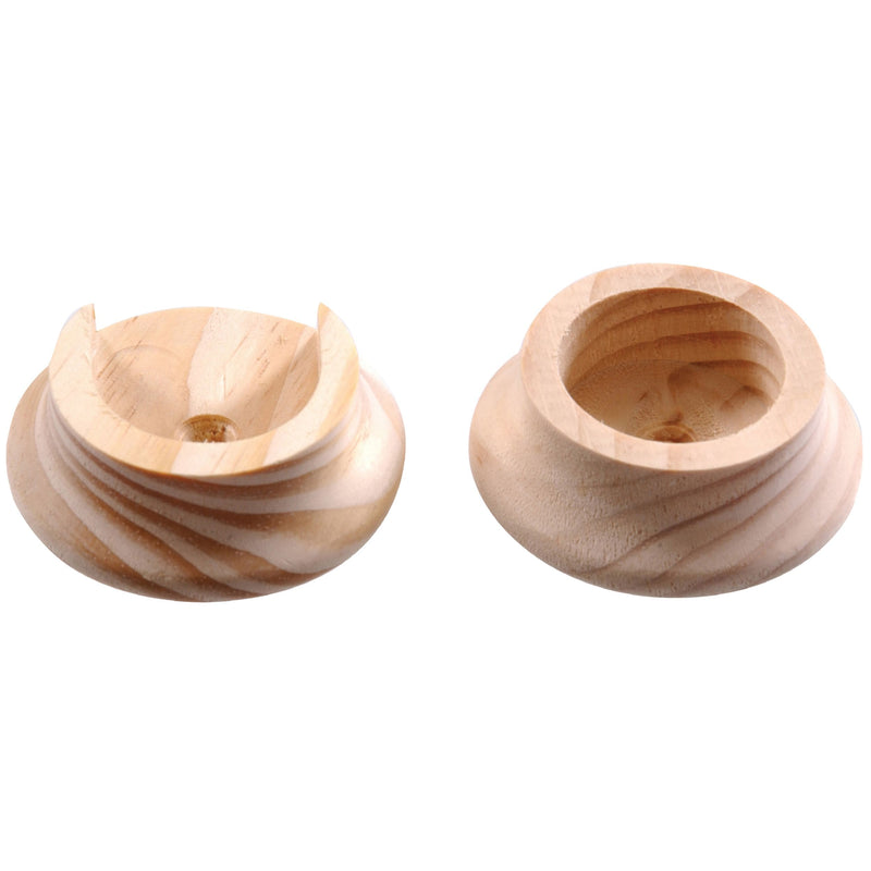 Hillman Wooden Pole Socket Set, 1-3/8-in T7