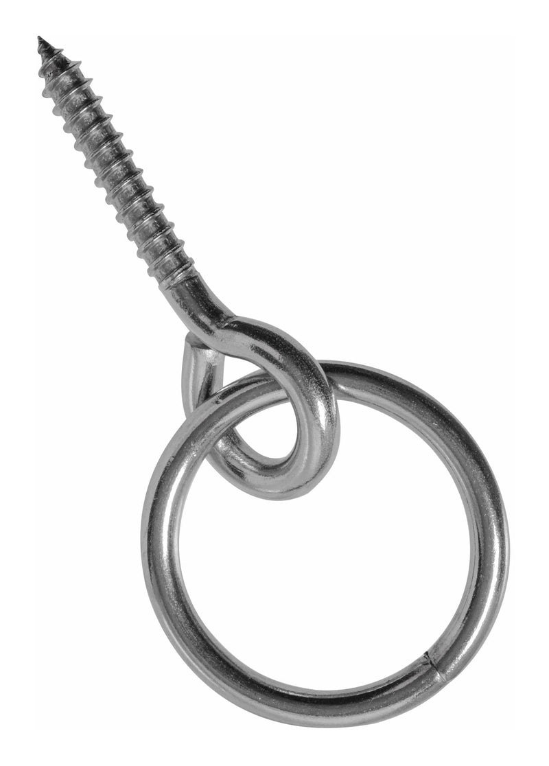 Hillman Zinc-Plated Lag Hitch Ring H1