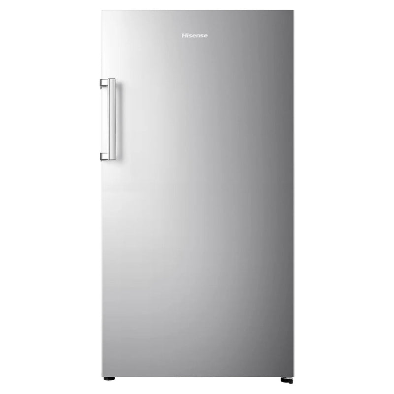 Hisense 17 cu ft. Stainless Steel Look Garage Ready Convertible Upright Fridge or Freezer with Reversible Door W8