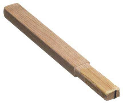 Hockey Stick Wood End Plug, Junior, 8-in W1