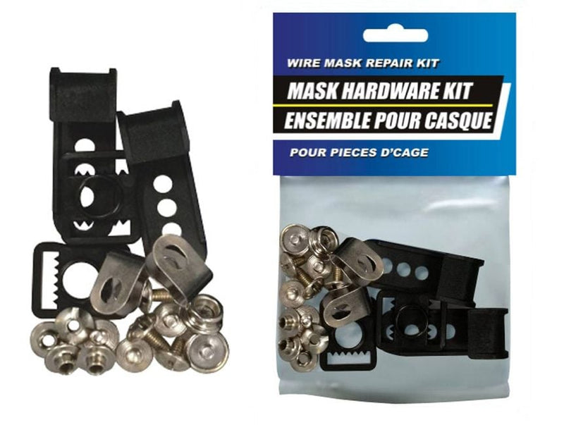 Hockey Wire Mask/Cage Repair and Replacement Part Kit J9