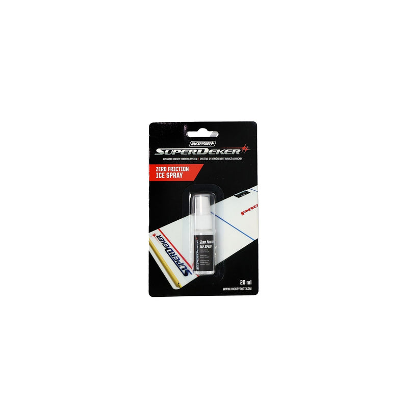 HockeyShot SuperDeker Zero Friction Ice Spray for SuperDeker Pro, 20-mL V3