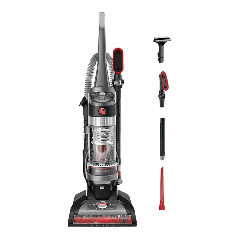 Hoover Windtunnel Whole House Elite Rewind Corded Upright Vacuum Cleaner N9