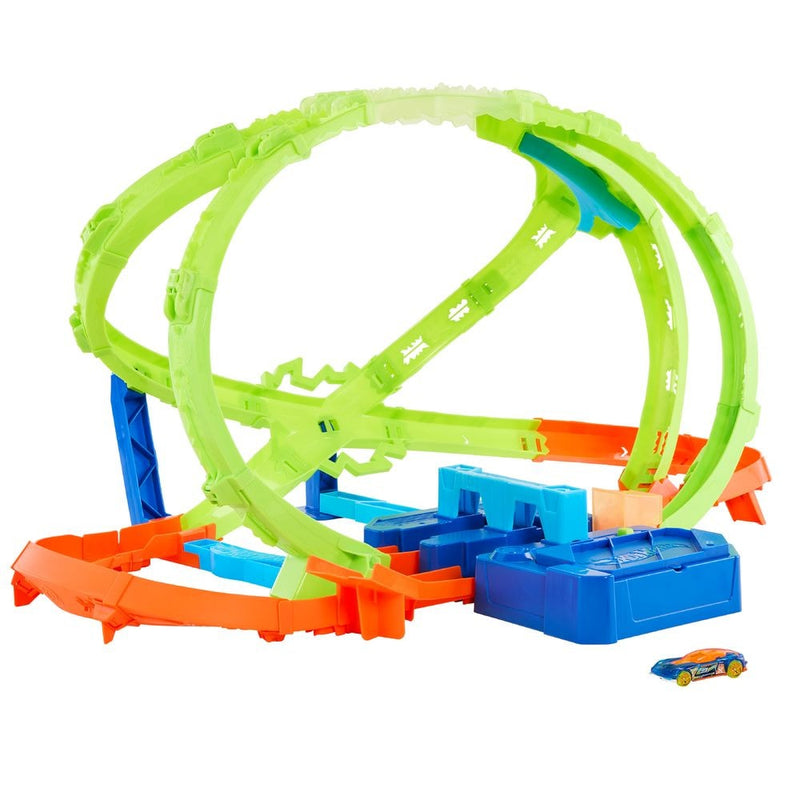 Hot Wheels Stunt Tracks Car Set W5