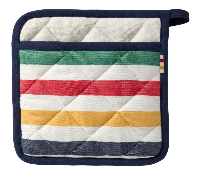 Hudson's Bay Stripes Signature Pot Holder, Multi-Coloured R2
