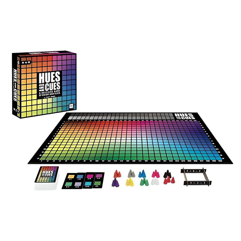 Hues and Cues Colour-Guessing Party Game for 3-10 Players U4