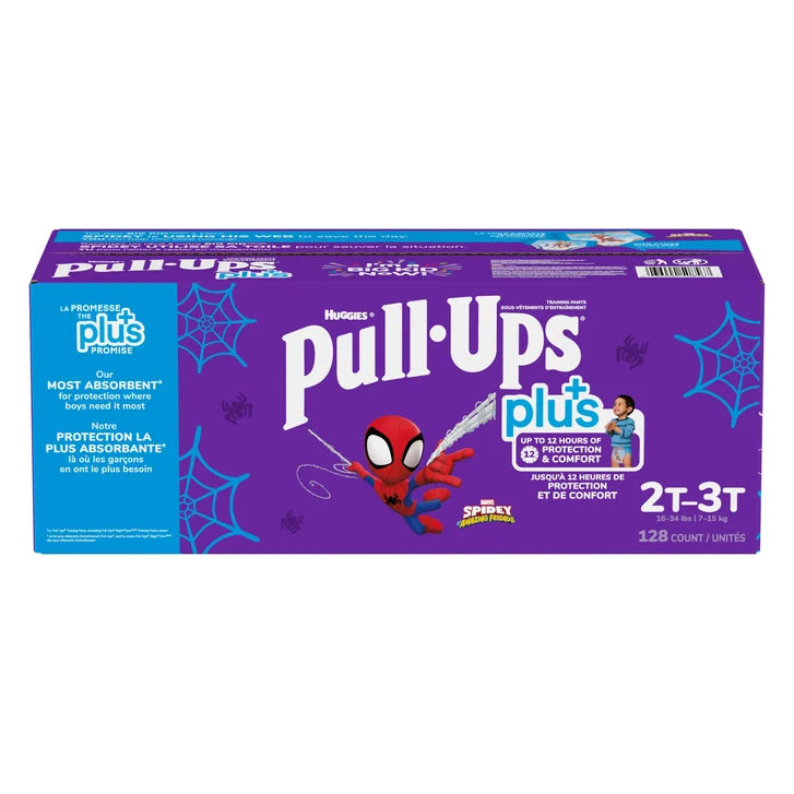 Huggies Pull-Ups Plus Training Pants, 2T - 6T Boy I4
