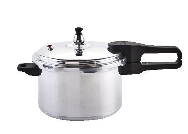 Imusa Stovetop Pressure Cooker, Aluminum, 4-L T6