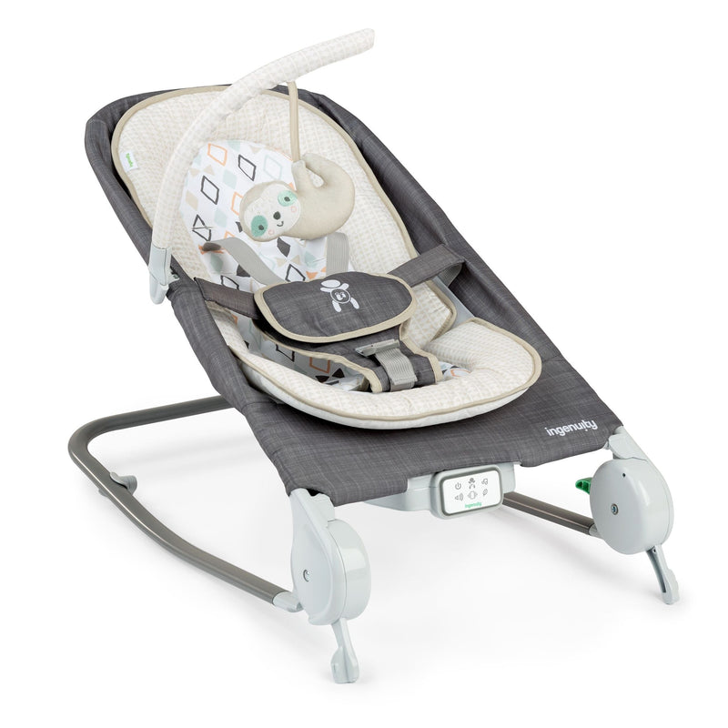 Ingenuity Happy Belly Rock-to-Bounce Massage Seat, Parker Y3