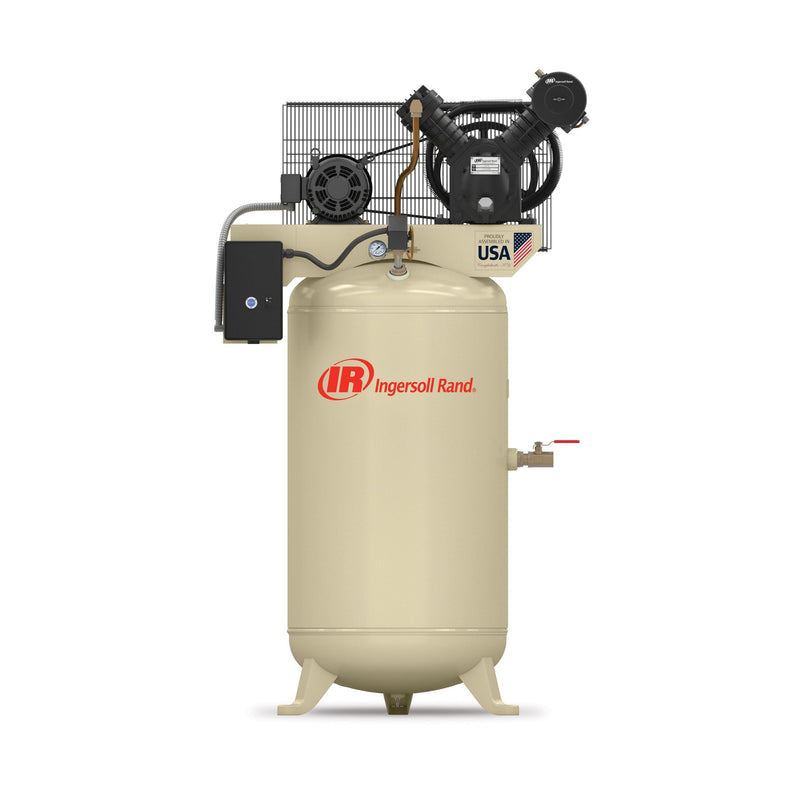 Ingersoll Rand 80-Gallon Vertical Air Compressor, 175 PSI, 7.5 HP T6