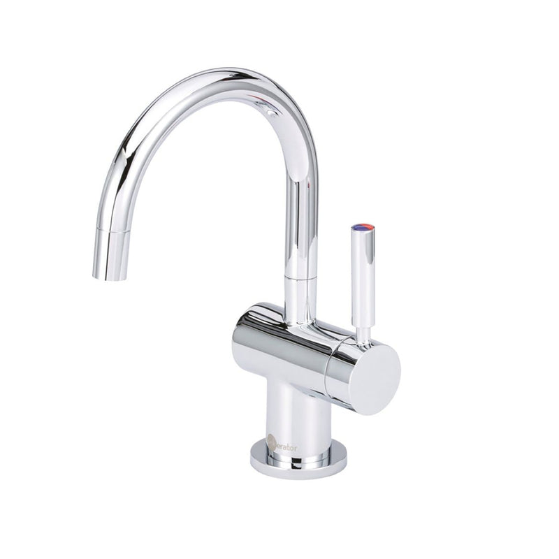 InSinkErator H3300 Indulge Modern Hot Only Kitchen Sink Faucet M8