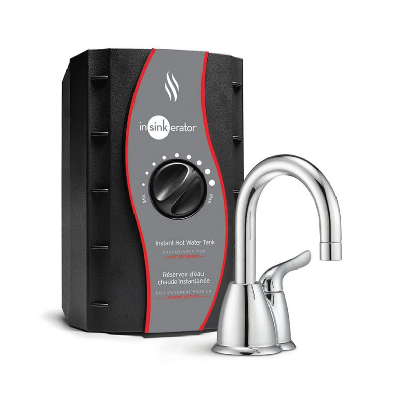 InSinkErator HOT150 Instant Hot Water Dispenser System, 2/3-Gal Stainless Steel Tank Included, Various Finishes D0