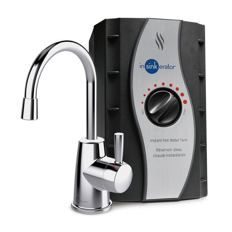 InSinkErator HOT250 Instant Hot Water Heater & Dispenser System, 2/3-Gal Stainless Steel Tank Included, Various Finishes B9