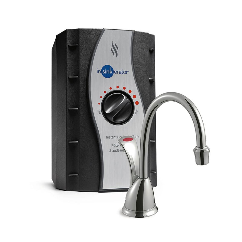 InSinkErator Involve H-Wave Instant Hot Water Dispenser System, Stainless Steel Tank Included, Chrome C3