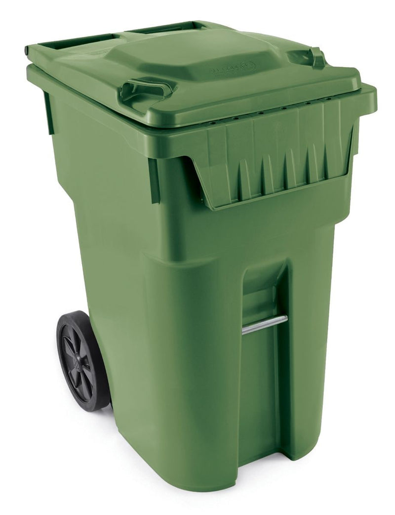 IPL Mastercart Plastic Rectangular Wheeled Compost Bin/Recycling Bin, Assorted Colours, 360-L U5
