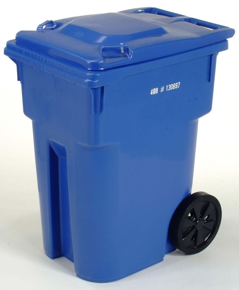IPL Mastercart Plastic Rectangular Wheeled Compost Bin/Recycling Bin/Garbage Can, Assorted Colours, 360-L J8