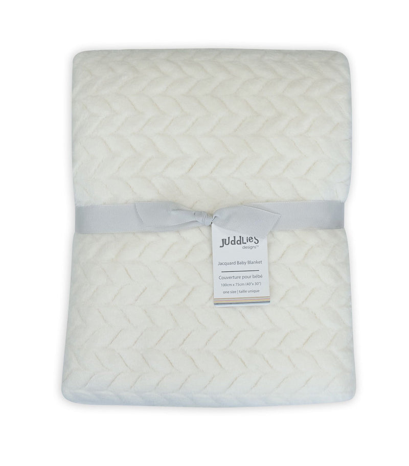 Jacquard Flannel Baby Blanket D8