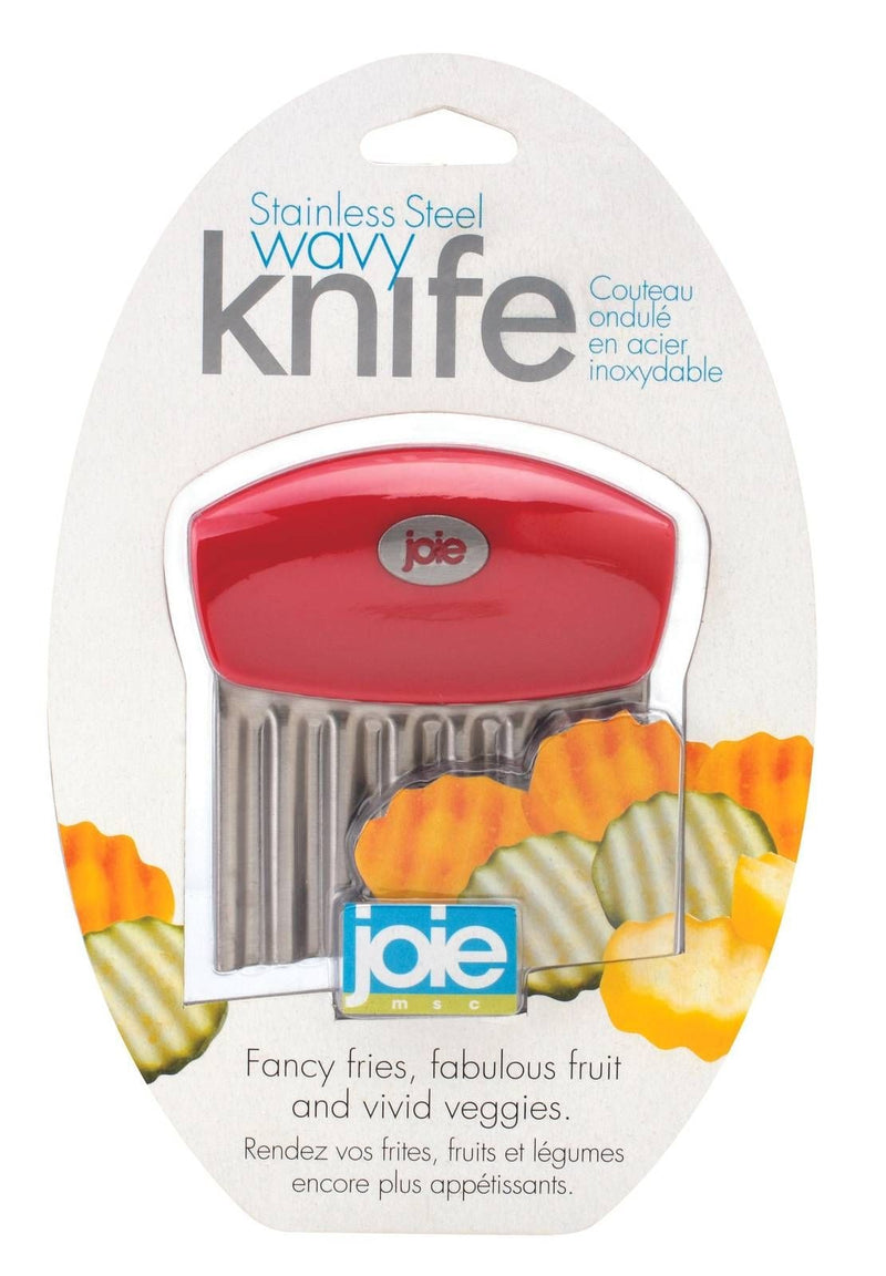 Joie Stainless Steel Wavy Knife for Meal Preparation V3
