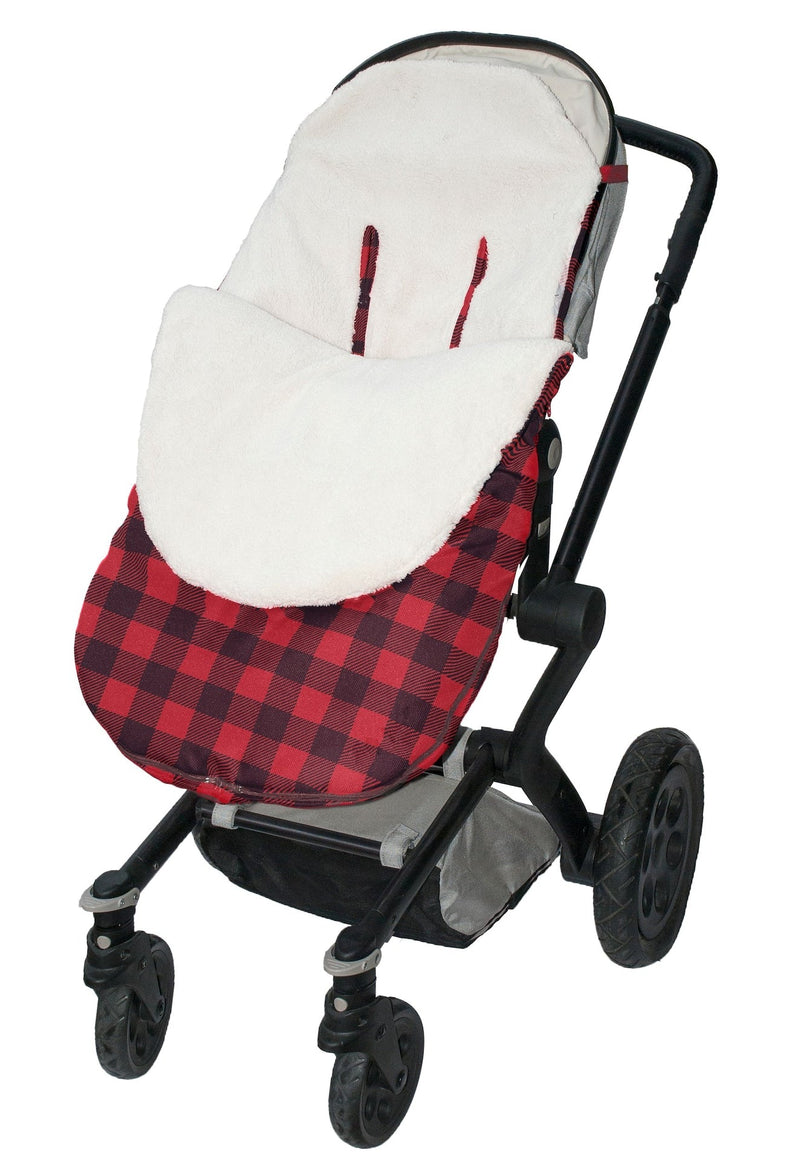 Jolly Jumper Snuggle Bag, Fits Most Strollers, Buffalo Plaid L0