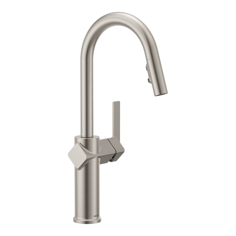 Joric 1-Handle Pull-Down Kitchen Faucet, Spot Resist Stainless Z6