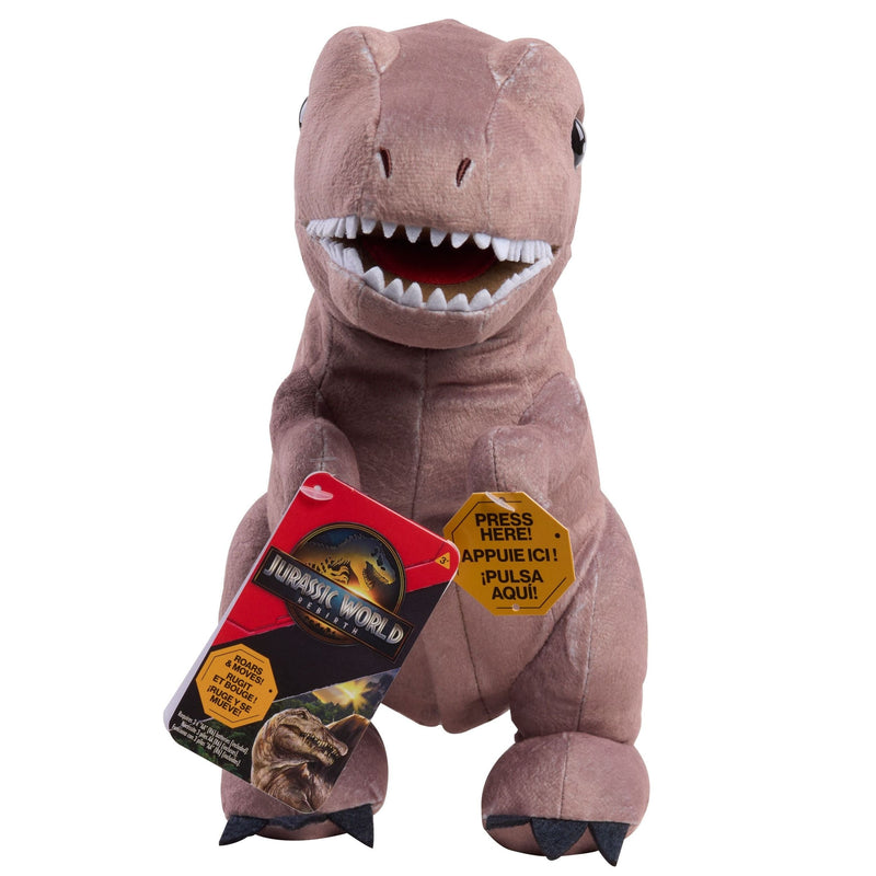 Jurassic World Roarin' T-Rex Animated Plush for Ages 3+ L0