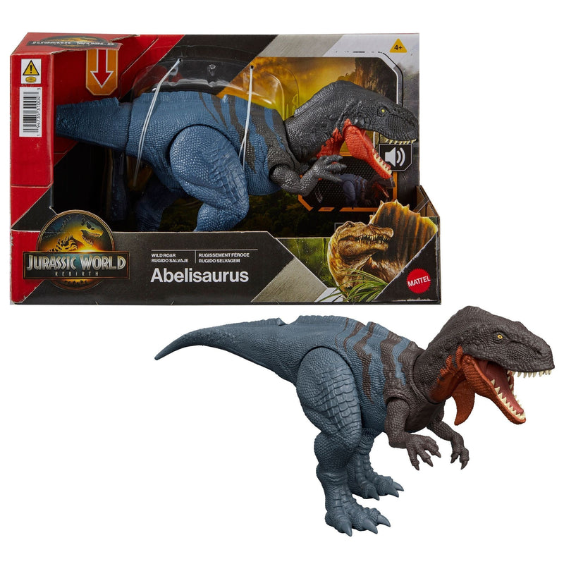 Jurassic World Wild Roar Dinosaur Toy with Roar Sound & Attack Action, Assorted L2