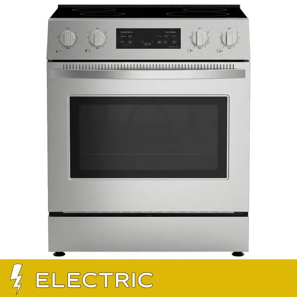 Kenmore 30 in. 5 cu ft. Stainless Steel Front Control Electric Range with Air Fry and True Convection I0