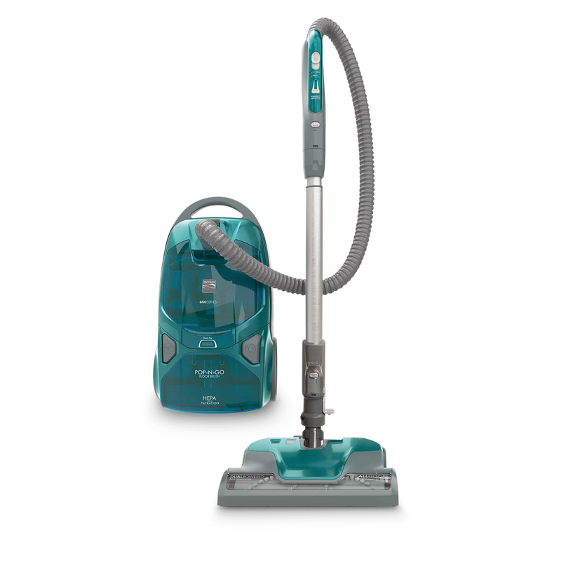 Kenmore Pet Friendly Pop-N-Go HEPA Multi-Surface Bagged Corded Canister Vacuum, 14-in, 12A T6