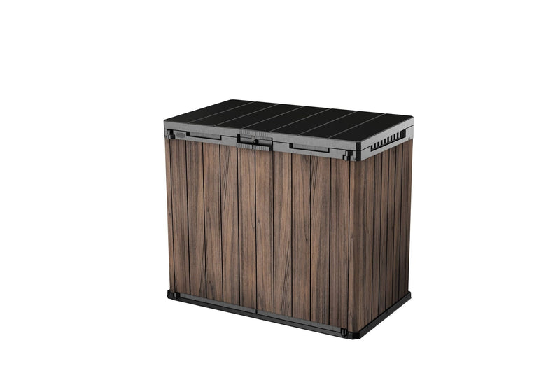 Keter Darwin 2-Door Horizontal Outdoor Storage Shed, Brown, 303-Gal Y2