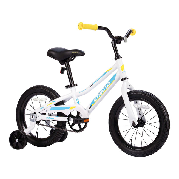 Kids' Stratus Jitterbug Bicycle, 14-in, White W6