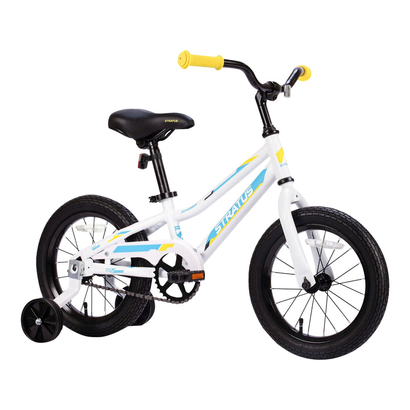 Kids' Stratus Jitterbug Bicycle, 14-in, White W6