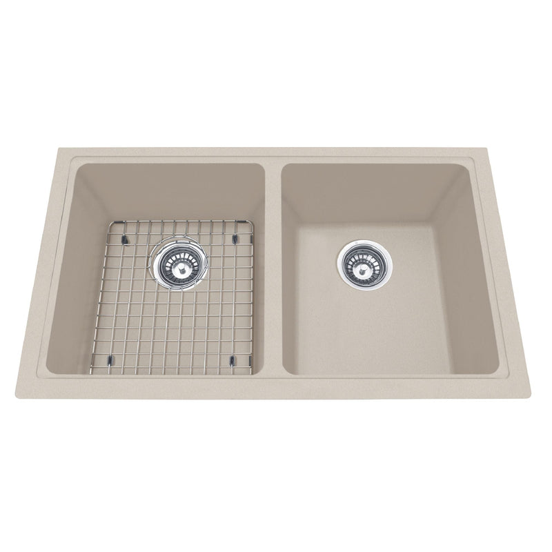 Kindred Mythos Kitchen Granite Undermount Double Sink, 31 9/16-in Q1