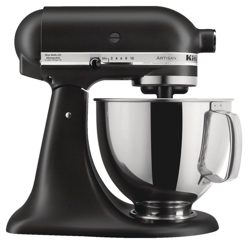 KitchenAid Artisan Series 5-Quart Tilt-Head Stand Mixer, Matte Black Q2
