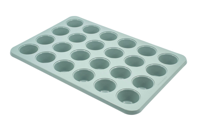 KitchenAid Cardamom Non-Stick Steel Muffin Pan, 24-Cup L7