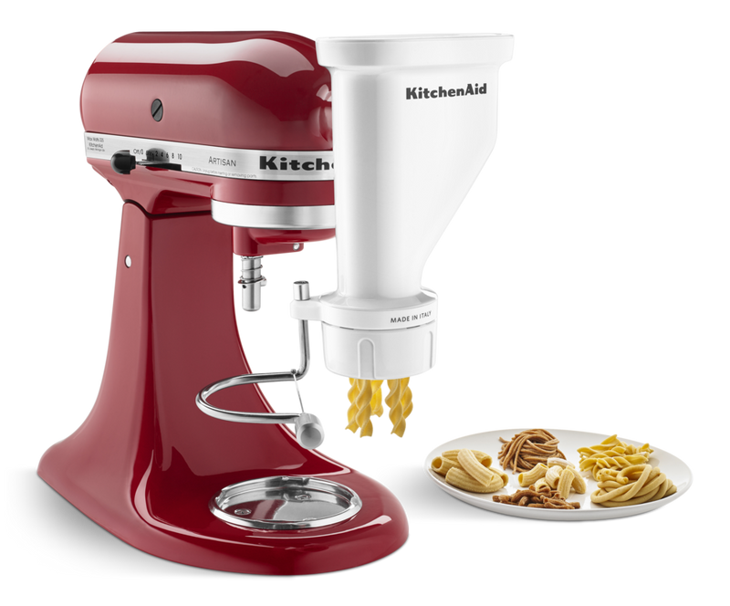 KitchenAid Gourmet Pasta Press Stand Mixer Attachment with 6 Change Discs A7