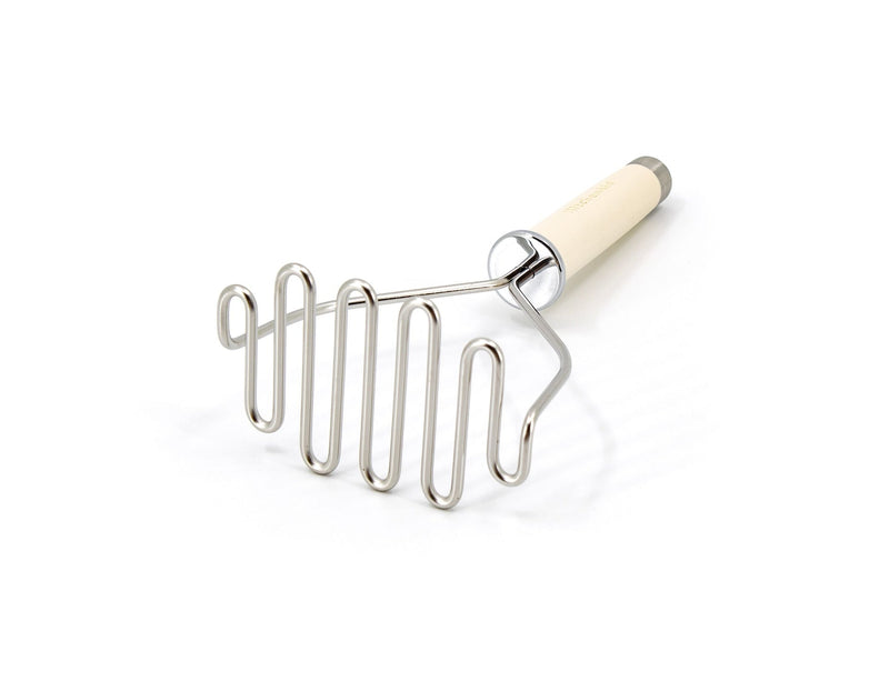 KitchenAid Gourmet Stainless Steel Masher, Black S3